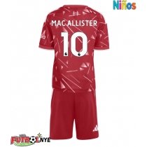 Camiseta Liverpool Alexis Mac Allister #10 Primera Equipación para niños 2026-27 manga corta (+ pantalones cortos)